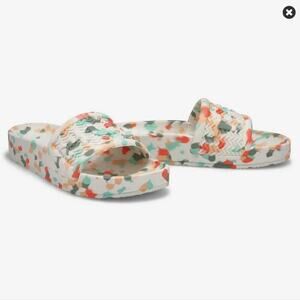 HUNTER BLOOM Algae slides flip‎ flops size 8 new!!!